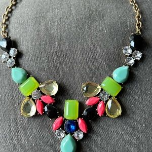JCrew Statement Necklace. Perfect for Spring!